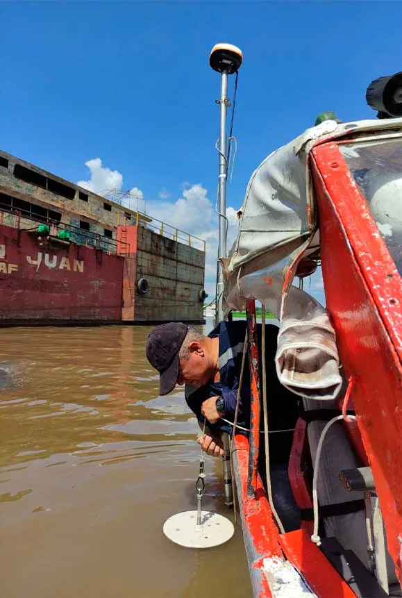 Monitoreo de calidad de agua marina