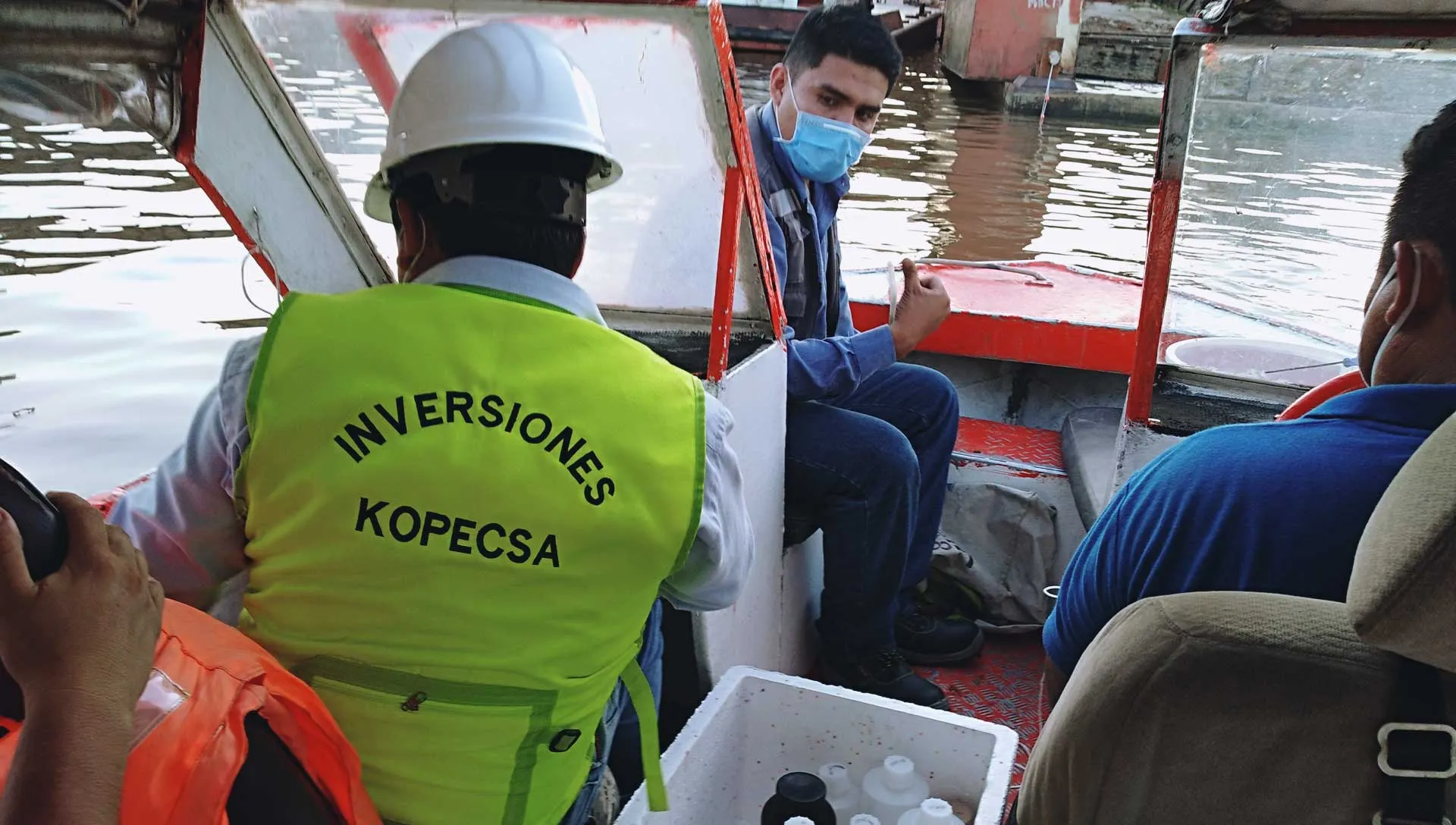 Evaluación de riesgos en una zona fluvial
